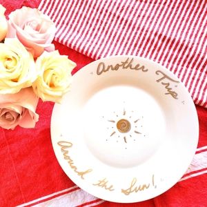 Hand painted Decorative Birthday Plate